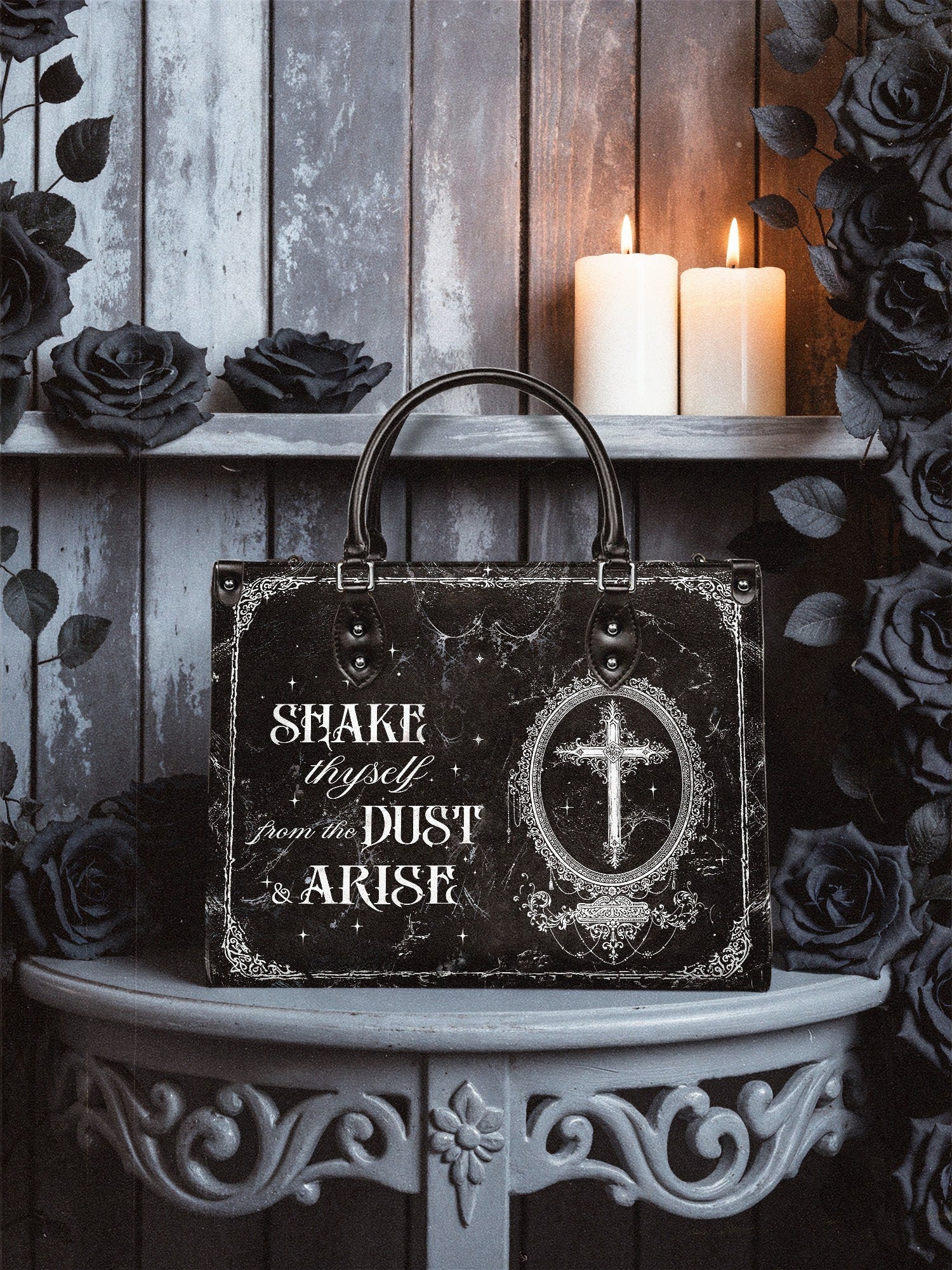 "Dustveil" Leather Handbag Today's Deal - Image 5
